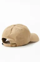 Khaki Dodgers Clean Up Strapback Dad Hat