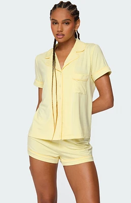 Edikted Tezlie Button Up Shirt