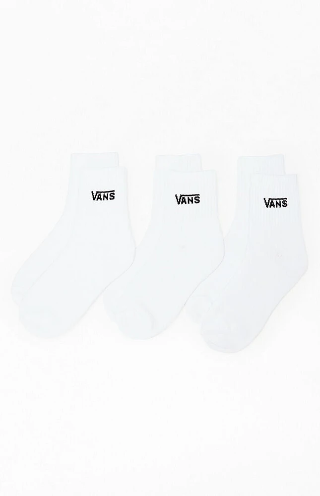 Vans 3 Pack Classic Half Crew Socks