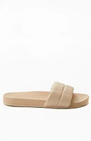 Billabong Women's Cream Alana Slide Sandals