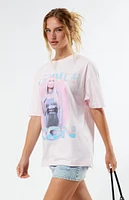 Paris Hilton Bubble Oversized T-Shirt