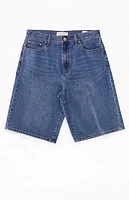 Pacsun Dark Indigo Extreme Baggy Denim Shorts