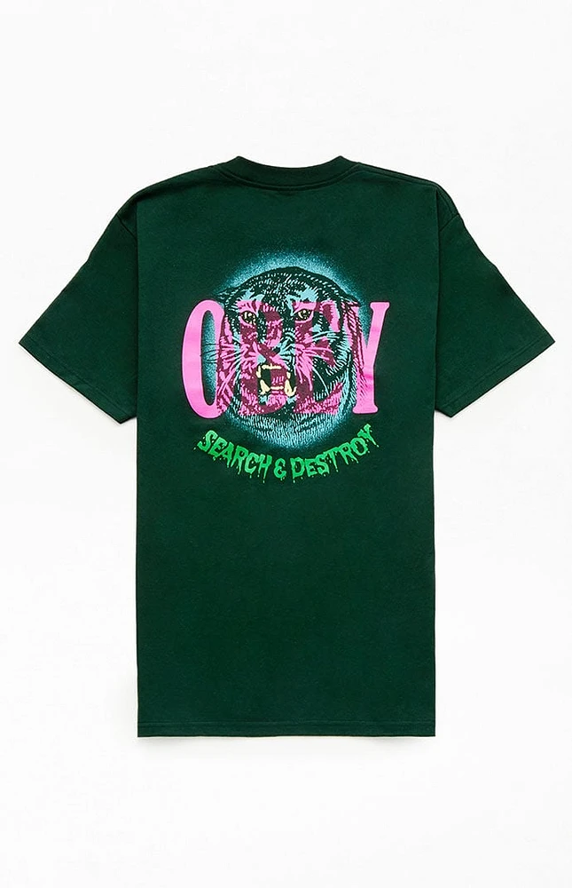 Obey Search & Destroy Tiger Classic T-Shirt