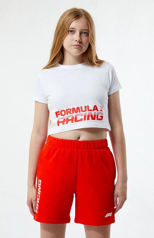 Formula 1 x PacSun Kids Racing Cropped T-Shirt