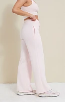 PAC 1980 Active Pink Beau Wide Leg Sweatpants