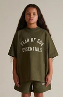 Fear of God Essentials Kids Military Crew Neck T-Shirt