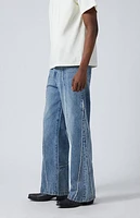 Pacsun Light Indigo Seamed Extreme Baggy Jeans