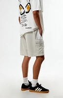 adidas Taupe Tiro Cargo Shorts