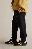 Fear of God Essentials Kids Black Heavy Fleece Sweatpants