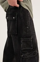 Pacsun Dylan Baggy Cargo Jeans Black