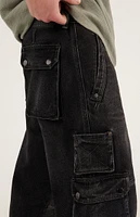 PacSun Dylan Baggy Cargo Jeans Black