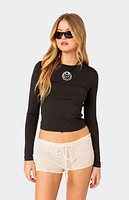 Edikted Tay Long Sleeve Top