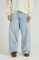 PacSun Light Indigo Extreme Baggy Jeans