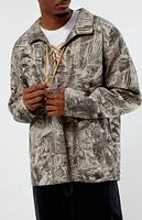 LOST Riverbank Pullover Realpalm Olive Camo Shirt