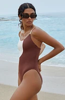 Dippin' Daisy's Two Tone Harmony One Piece Swimsuit