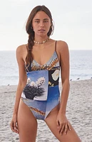 Thrills Dalia Plunge One Piece Swimsuit