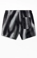 PacSun Halftone 4.5" Swim Trunks