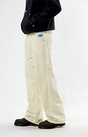 FORD Cream Corduroy Baggy Pants