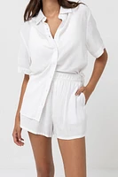 Rhythm White Classic Beach Shorts