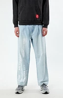 The Met x PacSun Baggy Graphic Jeans