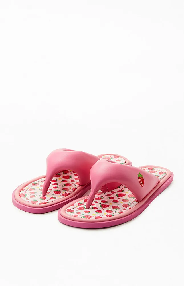 Daisy Street Women's Strawberry Sandals