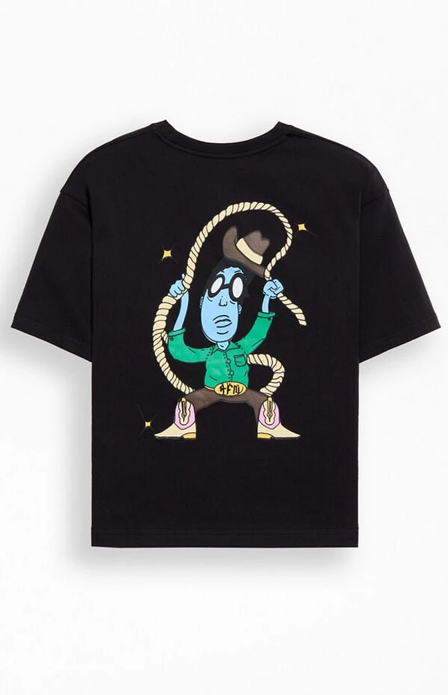 Action Figure Miles Lasso Cropped T-Shirt