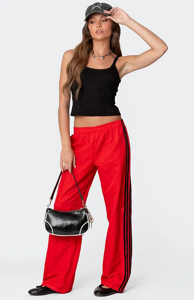 Edikted Felicity Nylon Track Pants