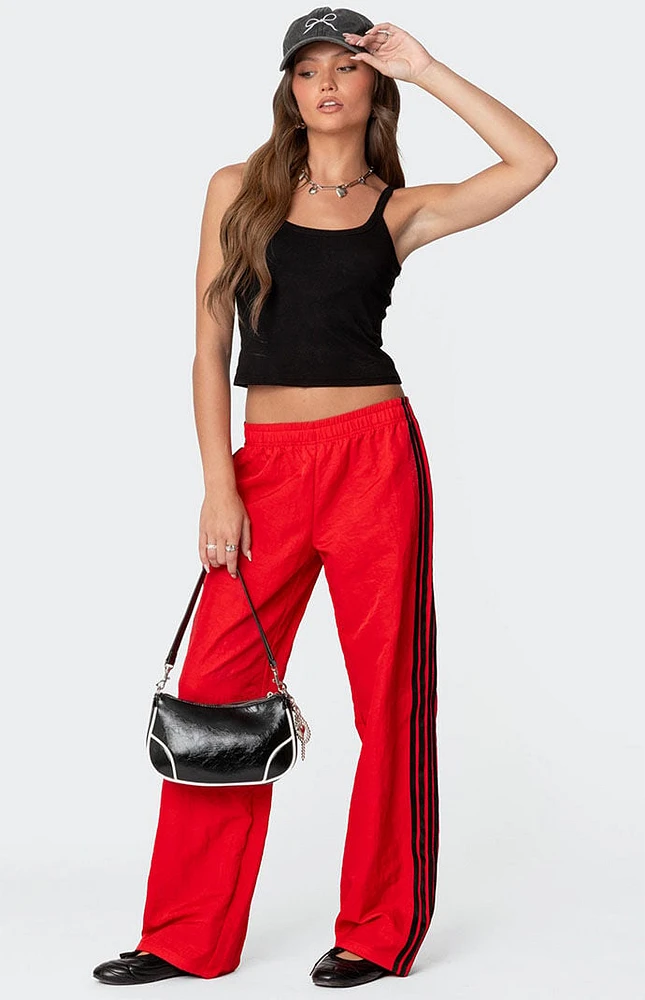 Edikted Felicity Nylon Track Pants