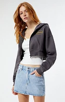 Budweiser By PacSun Black Stamp Zip Up Hoodie