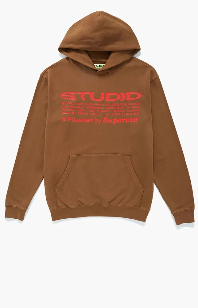 Chocolate Graphic Hoodie