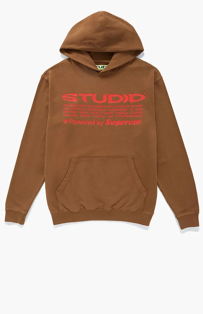 Studio by Supervsn Chocolate Graphic Hoodie