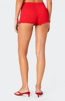 Edikted Valentina Scrunch Shorts