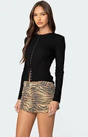 Edikted Gladys Button Up Top