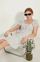 PacSun Kids Polka Dot Short Sleeve Dress