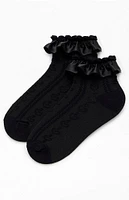 PacSun Ruffle Ankle Socks
