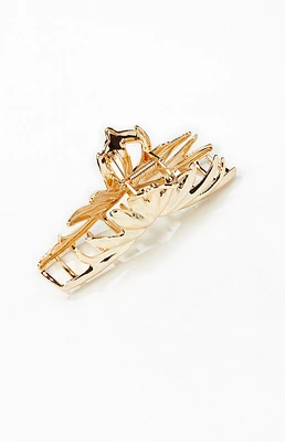 Gold Metal Claw Clip