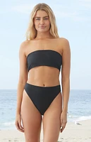 VYB Black Kimmy High Waisted Bikini Bottom