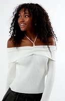 Glamorous Off-The-Shoulder Sweater