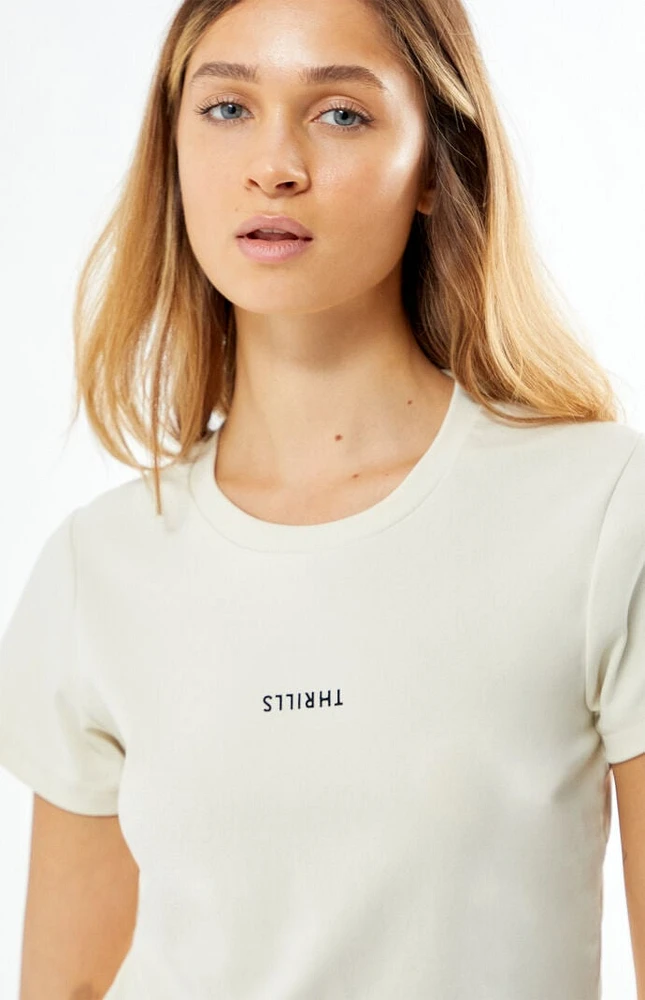 Thrills Minimal Off White Mini T-Shirt