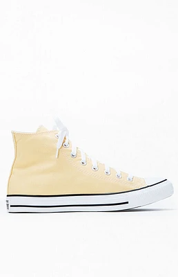 Converse Yellow Chuck Taylor All Star High Top Sneakers