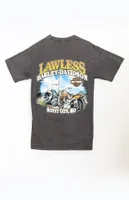 Upcycled Harley Davidson Lawless T-Shirt