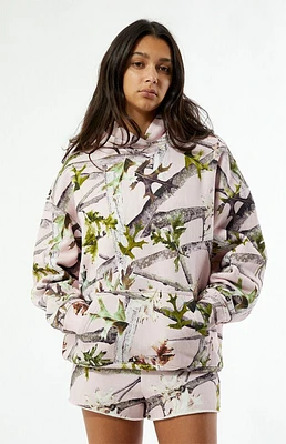 Pacsun Pink Camo Hoodie