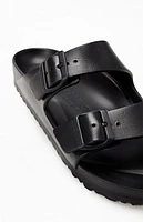 Birkenstock Women's Arizona Essentials Slide Sandal Black