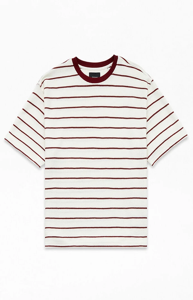 PacSun Island Textured Stripe T-Shirt