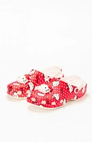 Crocs Hello Kitty Red Classic Clogs