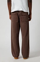 Pacsun Brown Baggy Carpenter pants