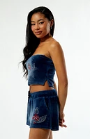 Playboy By PacSun Velour Shorts