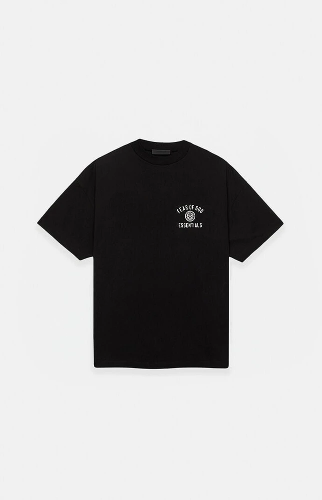 Fear of God Essentials Kids Black University Crew Neck T-Shirt