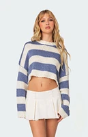 Edikted Ozzy Cropped Knitted Sweater