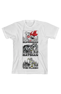 Kids Justice League Superman T-Shirt